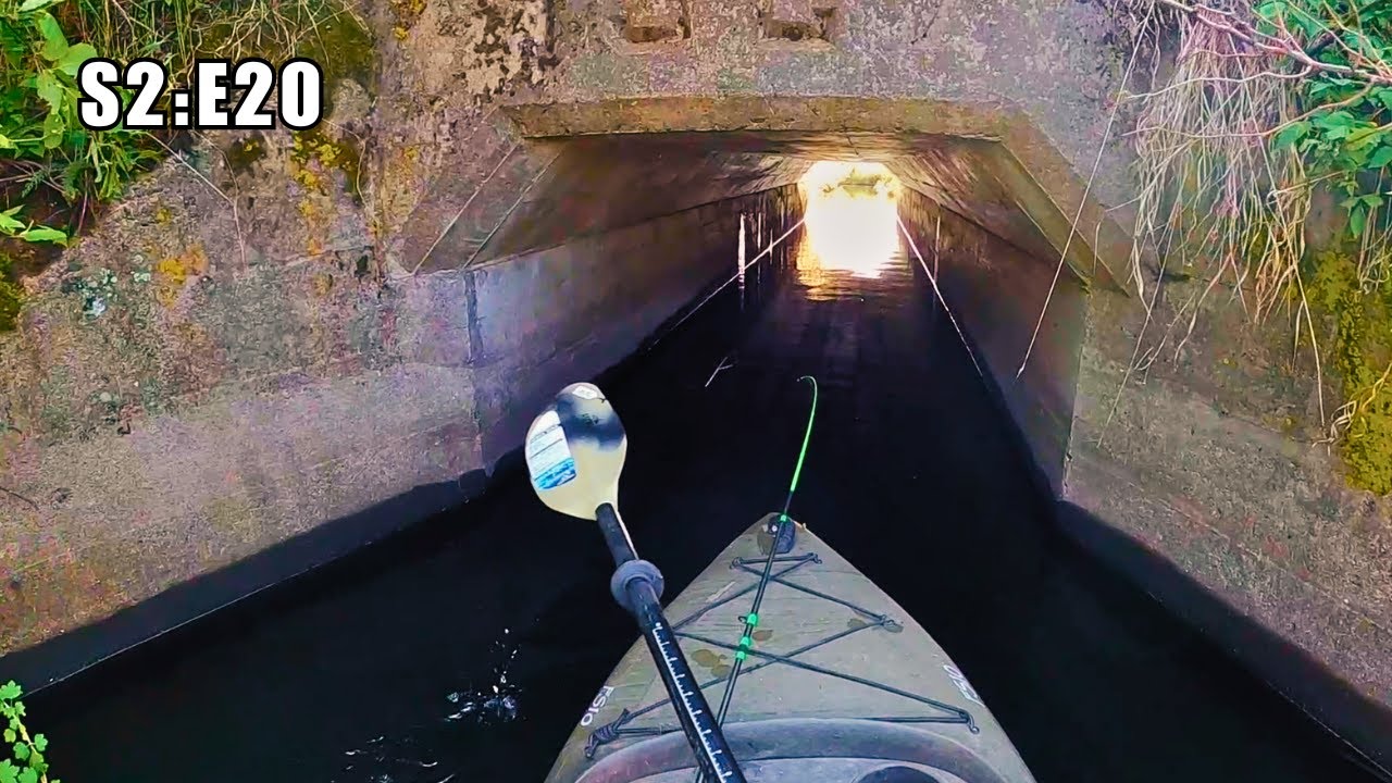 Kayaking a Hidden Railroad Tunnel to a PHENOMENAL Lake!