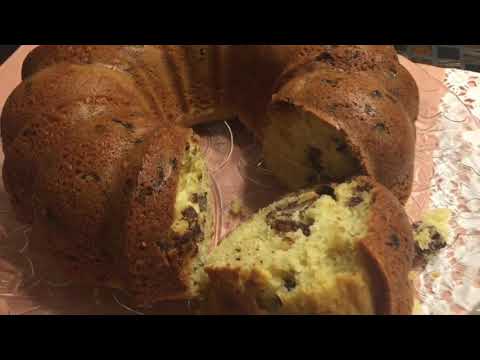 Original Raisin&Walnut mix Pound Cake Recipe