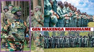 Gen.MAKENGA MUBURAKARI BWINSHI YONGEYE KUGARAGARA MURUHAME M23 YASOHOYE ABASIRIKARE BADASANZWE 1500