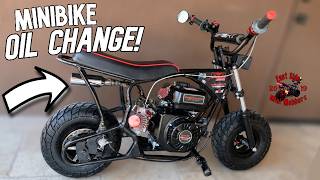 Changing the Oil on a Predator 212 Minibike Step By Step