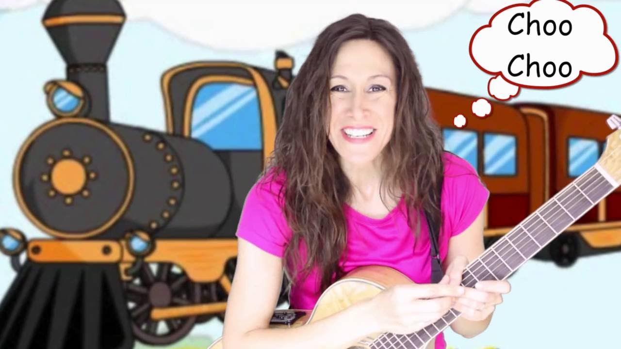 Train Song For Children With Lyrics By Patty Shukla Choo Choo Train Educational Kids English Videos