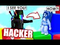 I ACCIDENTALLY Joined A HACKED SERVER In Hide and Seek Color Block (Roblox)