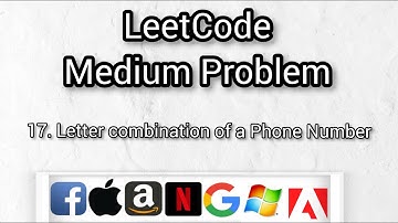 17. Letter Combinations of a Phone Number ||  LeetCode || Competitive Programming