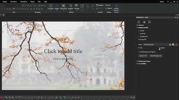 How to Fill Slides and Objects with Images - ActivePresenter 8