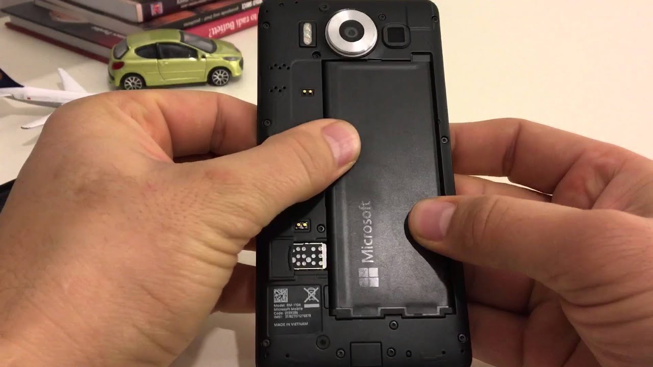 How To Insert Sim Card To Microsoft Lumia 950 Or 950 Xl Youtube