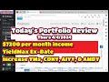 Todays portfolio review thurs 442024 7200 per income yieldmax exdate cony aiyy amdy