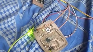 I2C communication with ATtiny 44 board as Master and Atmega 328p board as Slave