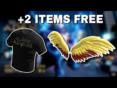 Hướng Dẫn Cách Lấy Cánh Và Áo FREE Từ Game Black Adam ⚡ Experience | ROBLOX