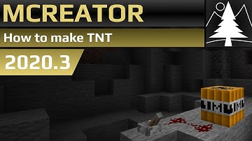 MCreator: Tutorial | How to make TNT | 2020.3 | MC 1.15.2
