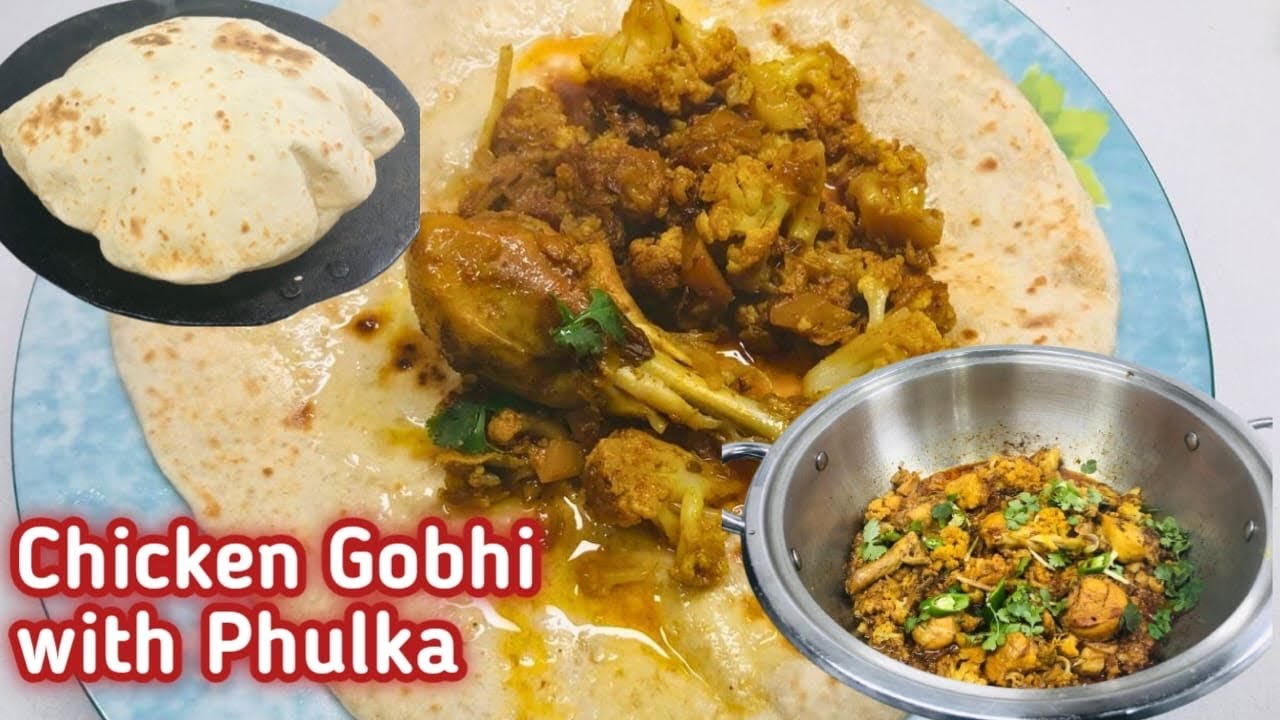 Mazedar Gobi Chicken | Gobhi Gosht | گوبھی گوشت بنانے کا طریقہ | Gobi ...