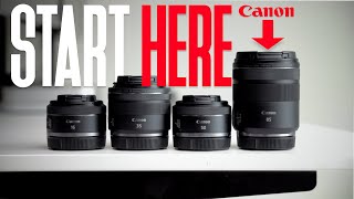 Canon RF Lens Starter Set: HIgh Quality at a  Low Cost!