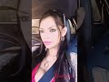 Armie Goddess Filipina Super Model Selfie Video driving. Armie Field.