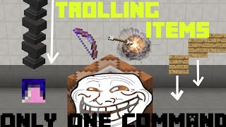 [ONLY ONE COMMAND] [Ep 2: Trolling Items]