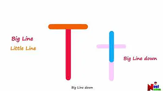 Writing the letter T  | Alphabet writing | Writing letter for Kids | Learn writing in 10 Seconds !!!