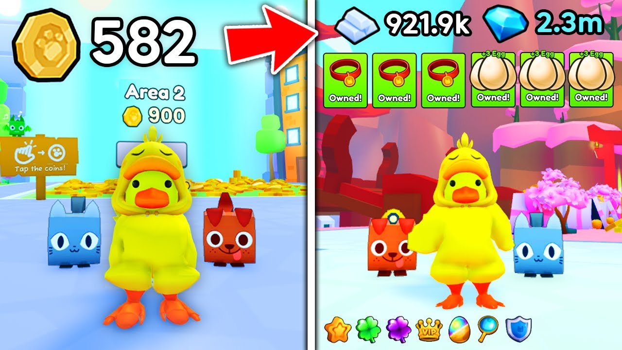 I Beat Pet Simulator 99 as a NOOB (Roblox)