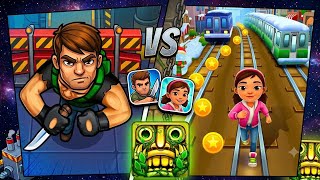 Popular Three 🎮 Games Play ✨ Hunter Assassin, Subway Princess Runner And Temple Run2 Endless Escape  screenshot 5
