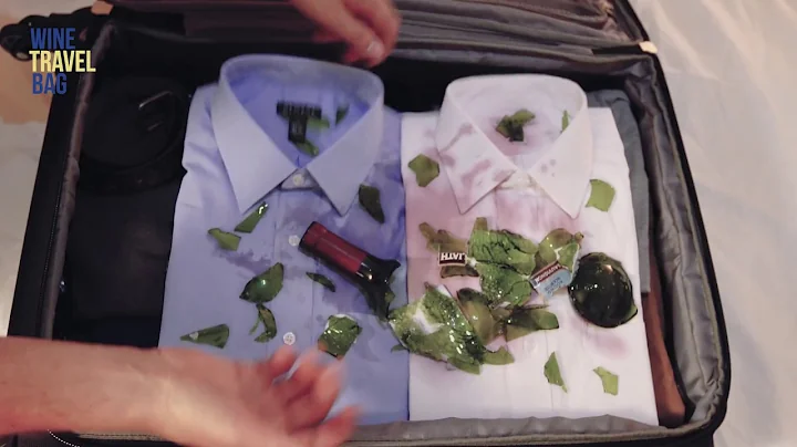 The best way to travel with wine - Wine Travel Bag