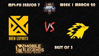 BREN vs ONIC Highlights | Best of 3 | MPL-PH Season 7