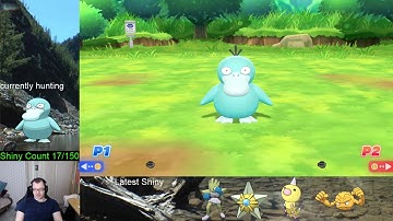 Shiny Psyduck in Lets Go