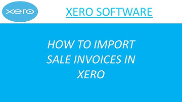 import sales invoices in Xero | import data in Xero | Xero tutorial | Xero bookkeeping #xero