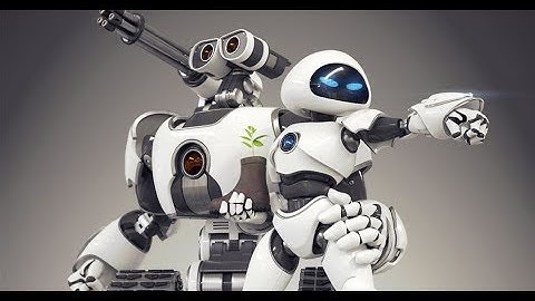 how to create a robot in the blender   Timelapse