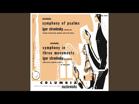 Symphony Of Psalms II Exspectans Exspectavi Dominum 