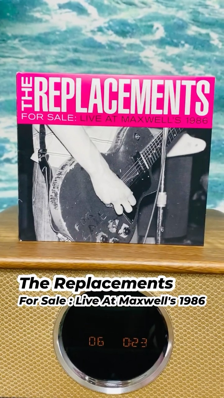 💿CD PLAY) The Replacements - For Sale : Live At Maxwell's 1986