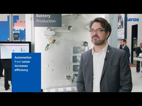 来自Lenze的电池生产自动化解决方案