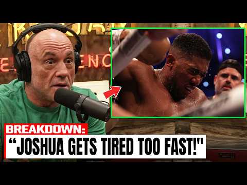 "He Gets Tired!" Joe Rogan Exposes Anthony Joshua’s Massive Cardio Issue!