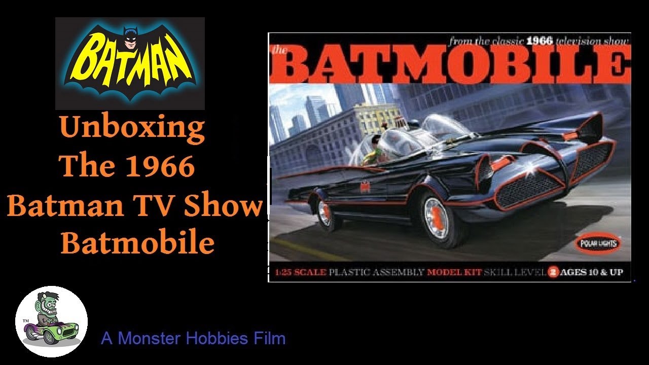 Model Car Garage - Polar Lights 1966 Television Batmobile 1/25