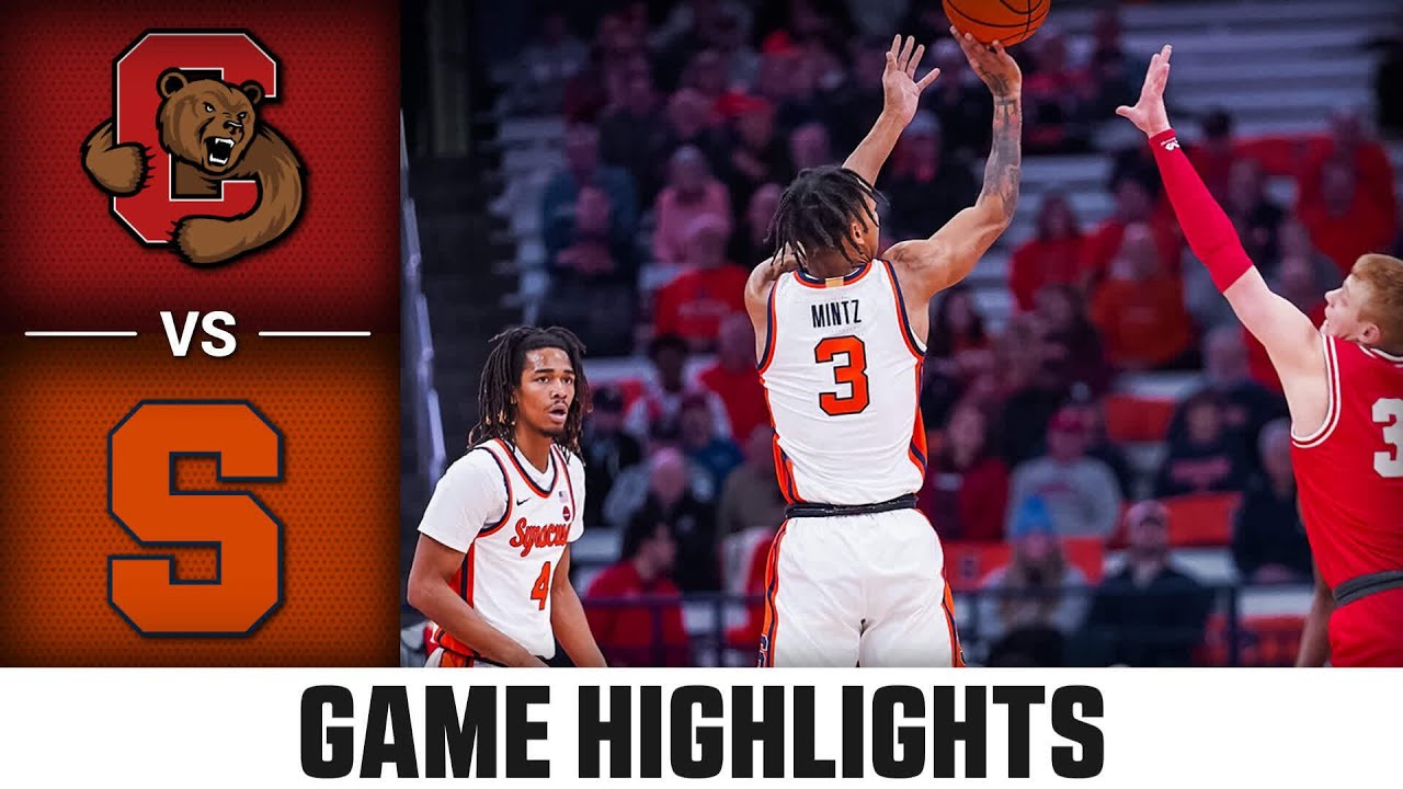 Cornell vs. Syracuse Game Highlights | 2023-24 ACC Men’s Basketball