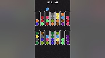 Ball Sort Puzzle Level 1075