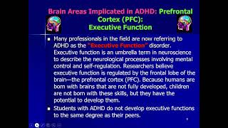 ADHD Revisited