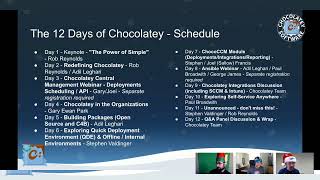 day 0 - announcing the 12 days of chocolatey