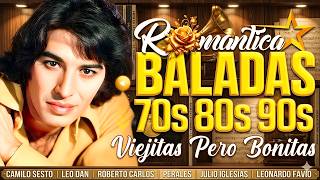💖 Camilo Sesto, Roberto Carlos, Emmanuel, Raphael, Leonardo Favio | Éxitos Románticos #