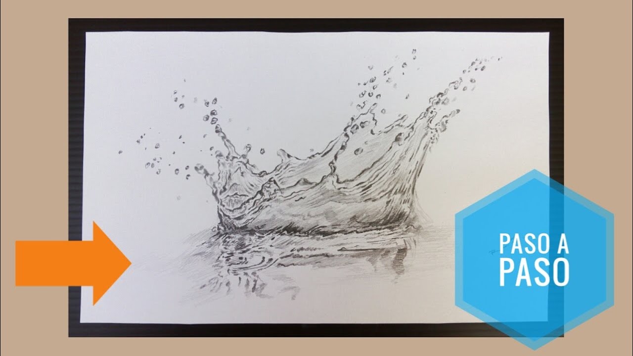 Dibujo Realista De Agua Descarga Vector De Agua Realista dibujo-realista-de-agua-descarga-vector-de-agua-realista
