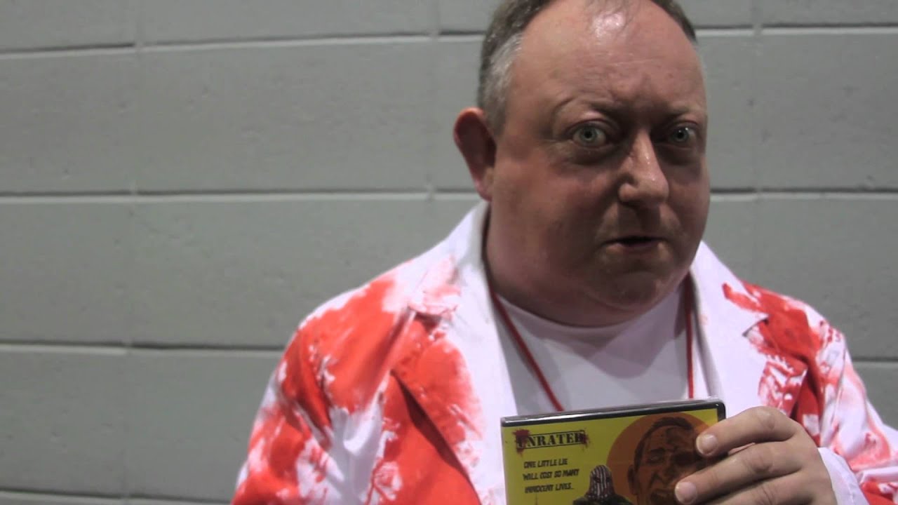 Laurence R. Harvey from "THE HUMAN CENTIPEDE 2" tells you...