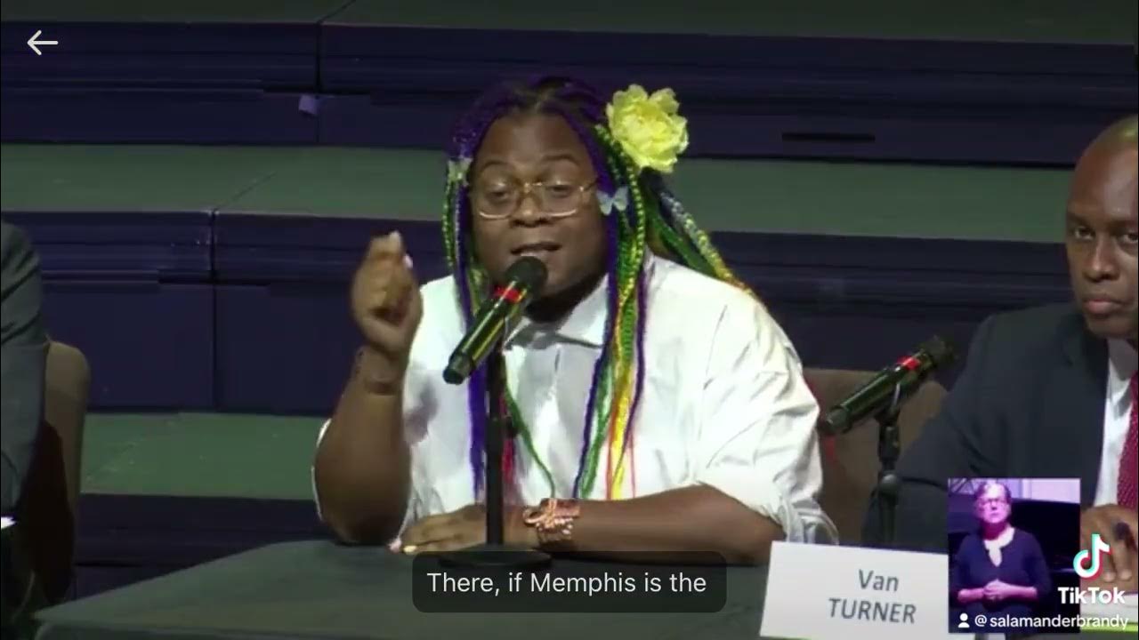 Transgender Memphis mayoral candidate talks about reparations and UBI