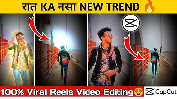 Raat Ka Nasha New Trend Reel Editing | Instagram Reels Video Editing Tutorial | Viral Reel Effect