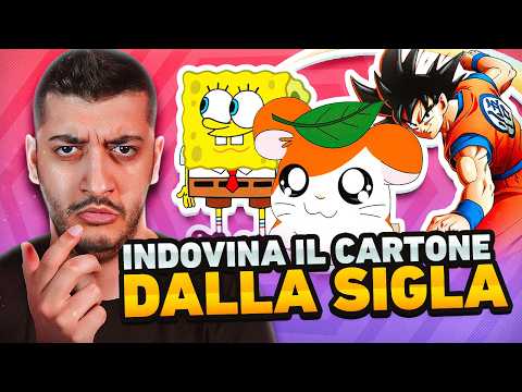 RIESCI ad INDOVINARE TUTTE le 50 SIGLE dei CARTONI??