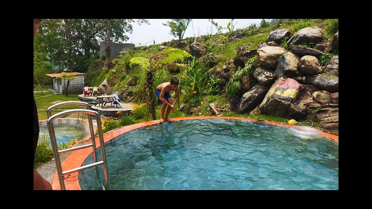 bottle house in nepal / pokhara bottle house day out / chilling.. 