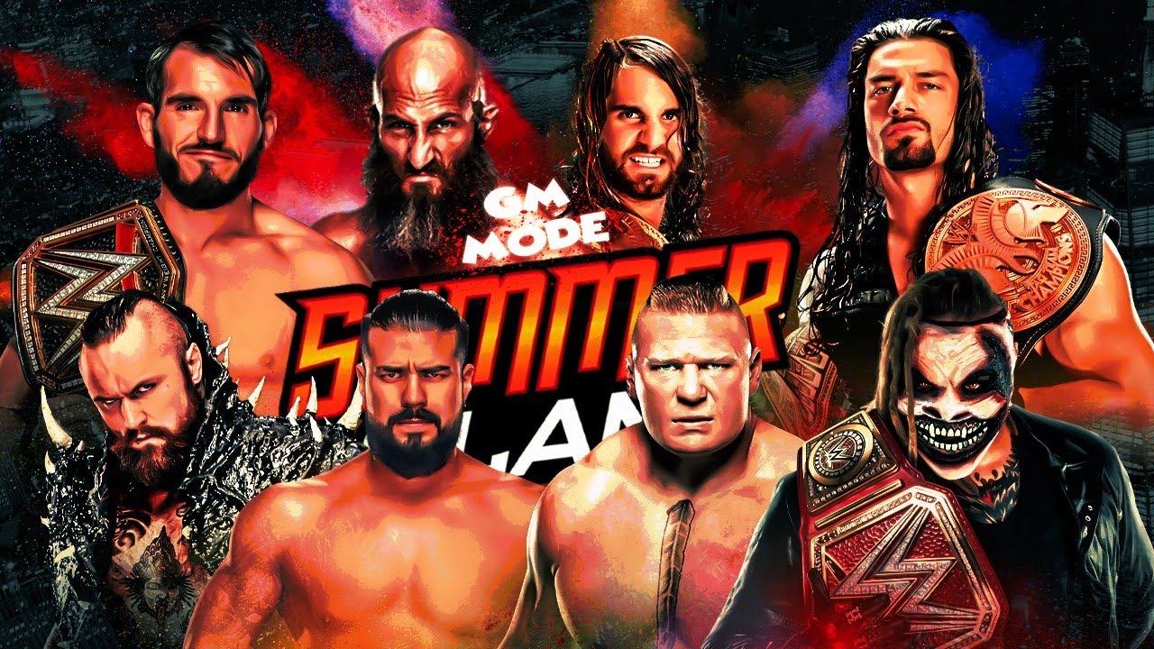 WWE2K20 GM Mode- Summerslam PPV [2021]