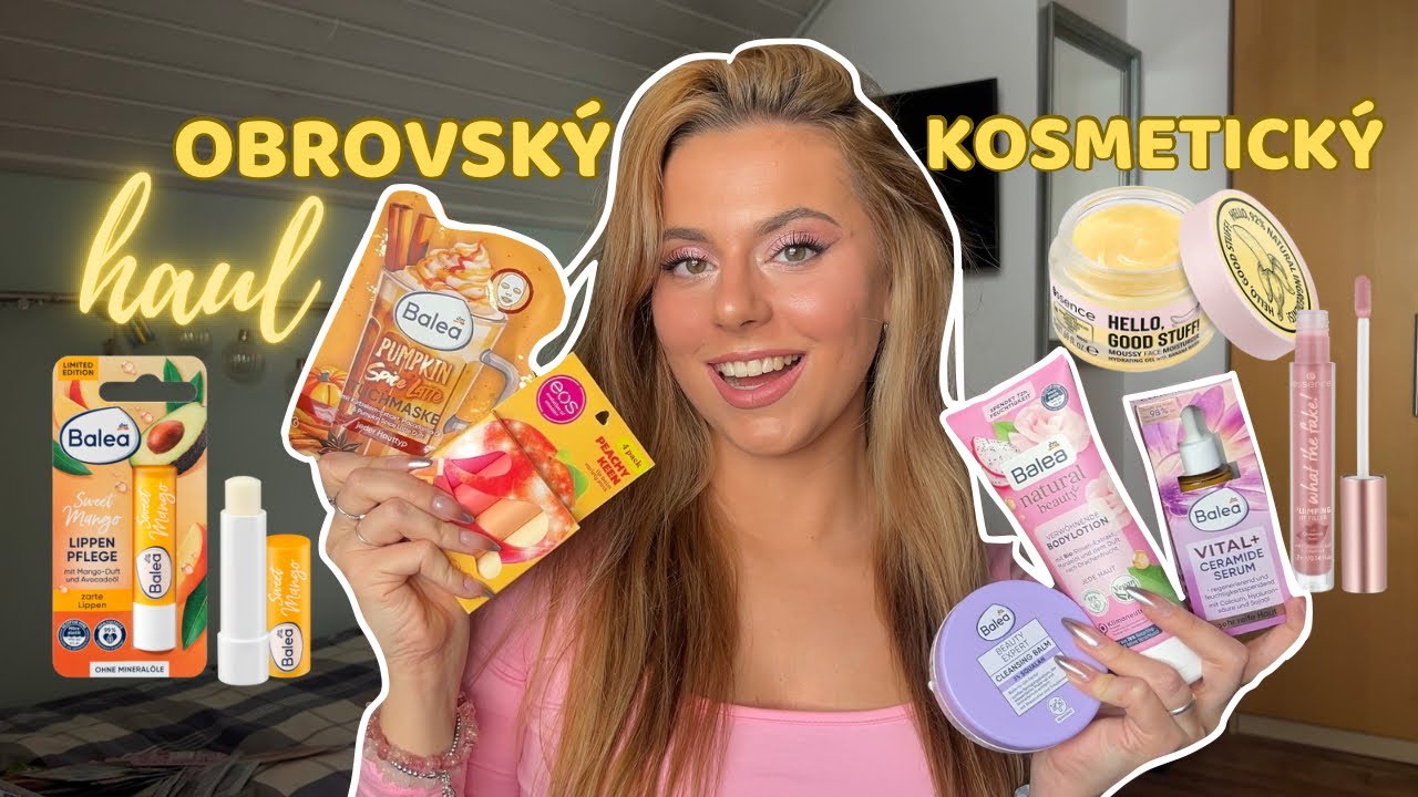 Obrovský HAUL kosmetiky z drogérie DM, Rossmann, Müller | Lucy