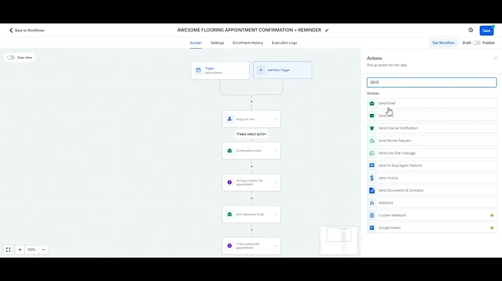 Appointment confirmation and reminder workflow in GoHighLevel I Automation  Lecture#13 #ghl tutorial