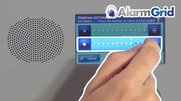 2GIG Go!Control: Changing the Volume