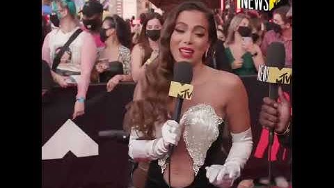 Anitta entrevista pela MTV no VMA VMA, VMA2021, #VMA #VMA2021 #Anitta #GirlFromRio