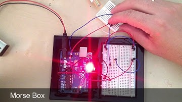 MORSE BOX - Arduino Uno