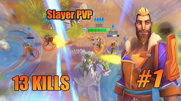13 KILLS!! 144 SCORE!! IN SLAYER PVP MODE #1 / TOP 1 GLOBAL / CATALYST BLACK GAMEPLAY