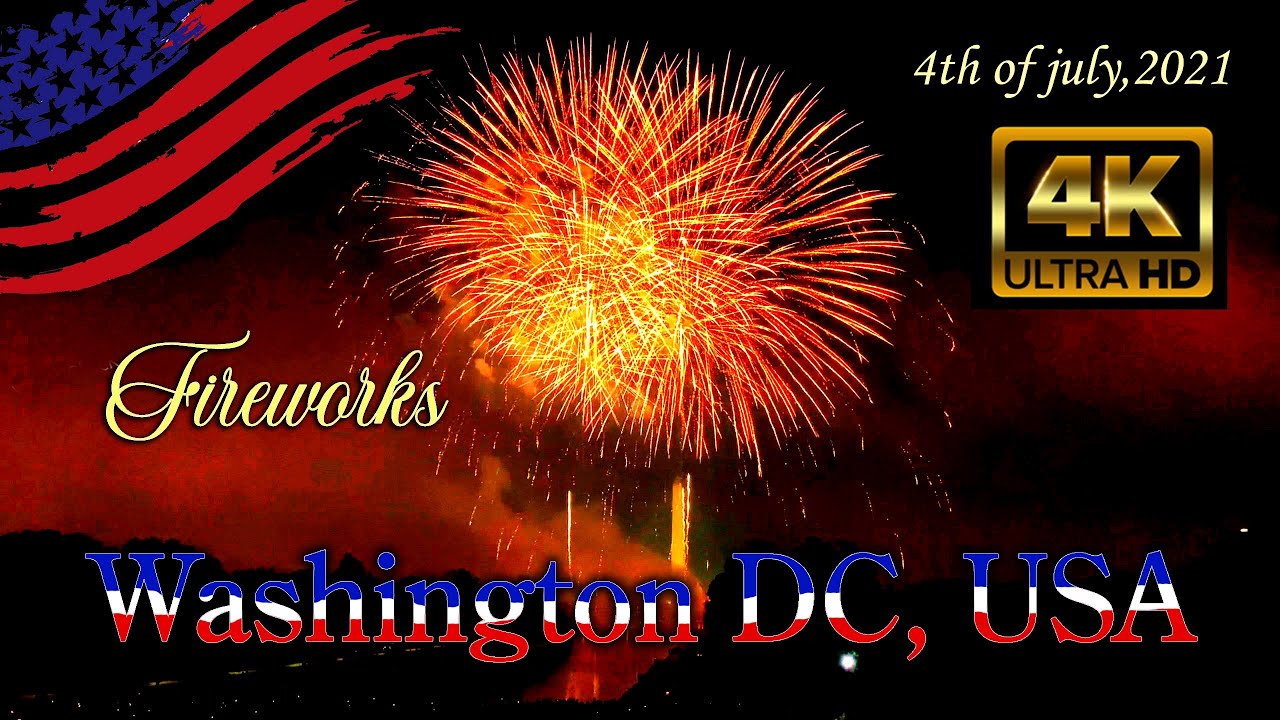 4th of July, 2021 fireworks II Washington DC II National Mall Fireworks