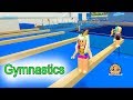 Gymnastics + Rollerskating ! Let's Play Roblox Fun Video Games